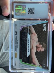 Conor mcGregor Prizm UFC Knockout Artists Prizms Green Pulsar 20/25 CGC 9.5