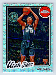 2025-26 Topps Ace Bailey 1980-81 Chrome RC Mojo Refractor Rookie #TC-AB Jazz