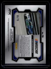 2024 Panini Prizm #79 Chris Buescher Blue Pulsar #/75