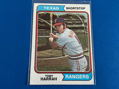 1974 Topps #511 Toby Harrah Texas Rangers…EX/EX+