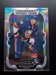 2025-26 O-Pee-Chee Platinum Matthew Schaefer Rookie Rainbow