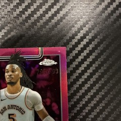 2025-26 Topps Chrome Magenta Refractor 197/399 Stephon Castle #228 1j87