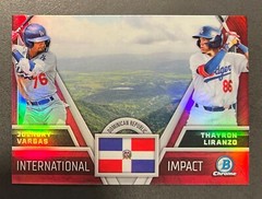 ⚾(you pick) 2024 Bowman CHROME, International Impact Inserts🔴🔵🟡🟢