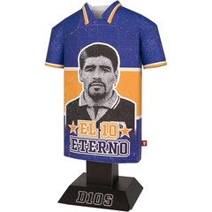 Maradona Metal Football Shirt Personalised 1995/97 The Eternal 10 Alloy Shirt