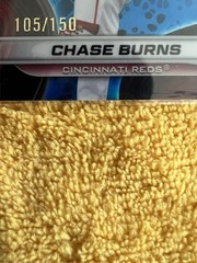CHASE BURNS – Reds – 2024 Bowman&rsquo;s Best Blue Refractor 105/150 #TP-28