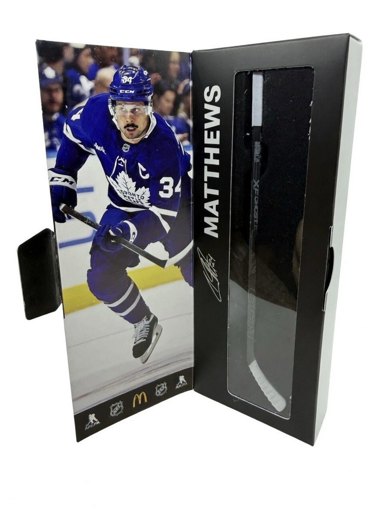 2025-26 McDonald&rsquo;s NHL Star Mini Hockey Stick – Austin Matthews