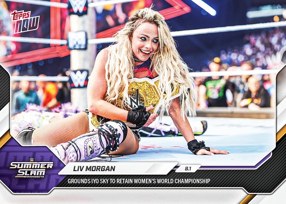 Liv Morgan Summer Slam 2026 WWE Topps NOW Card 75 Presale