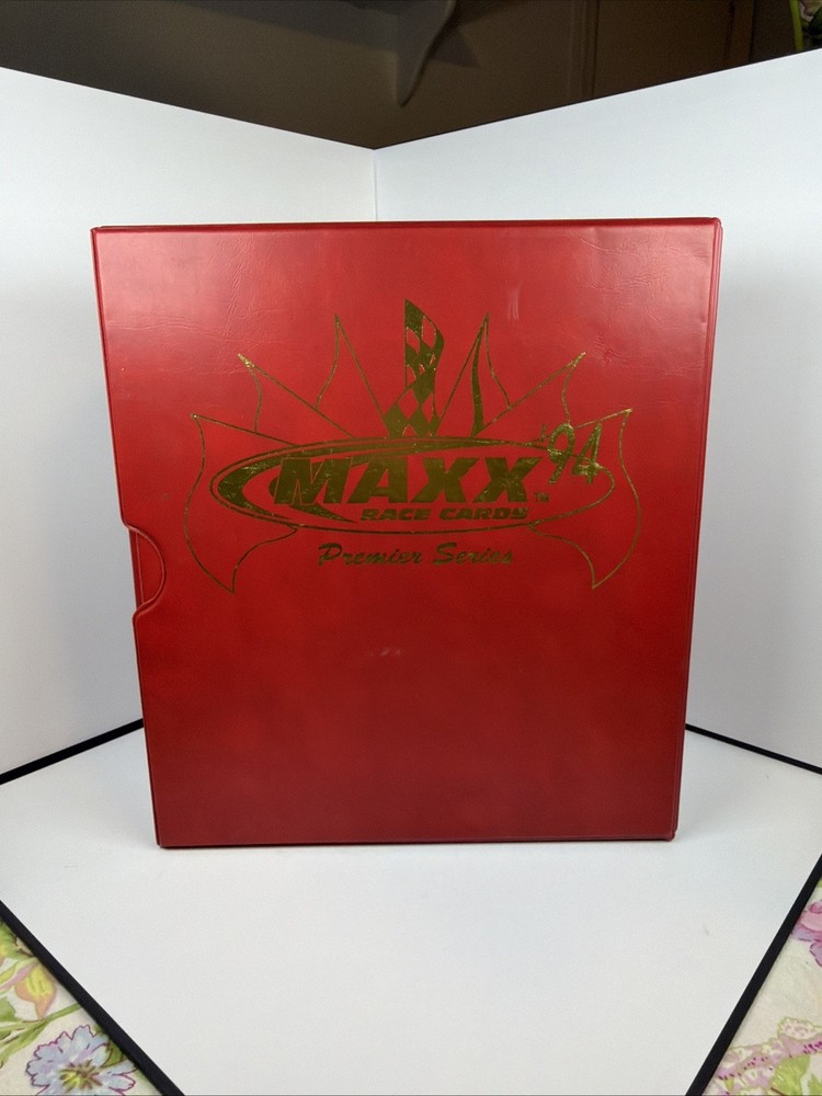 1994 Maxx Race Cards Premier Series / Red Binder Only