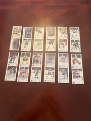 1985-86 Winnipeg Jets NHL Police Set of 12 Panels – 24 Cards – Dale Hawerchuk MT
