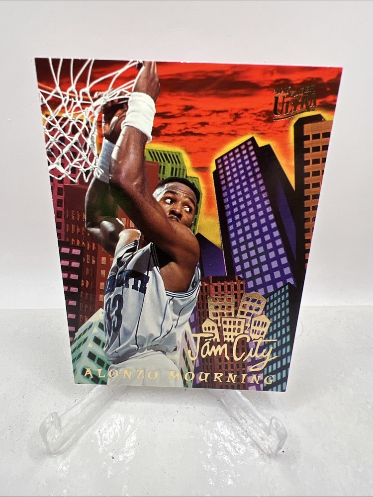 1994-95 Fleer Ultra Alonzo Mourning Jam City #6 – Charlotte Hornets