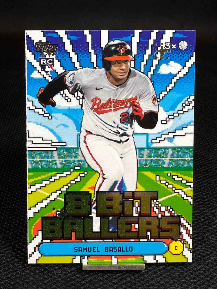 2026 Topps Series 1 SAMUEL BASALLO 8 Bit Ballers RC #8B-20