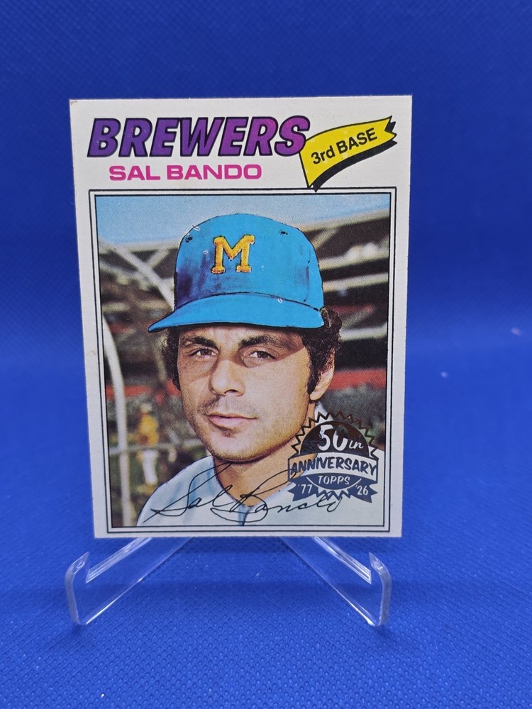 2026 Topps Heritage – 1977 Topps Originals Buybacks Sal Bando #498
