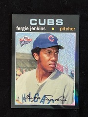 2005 Topps All-Time Fan Favorites Ferguson Jenkins /299 REFRACTOR 45 Chicago Cub