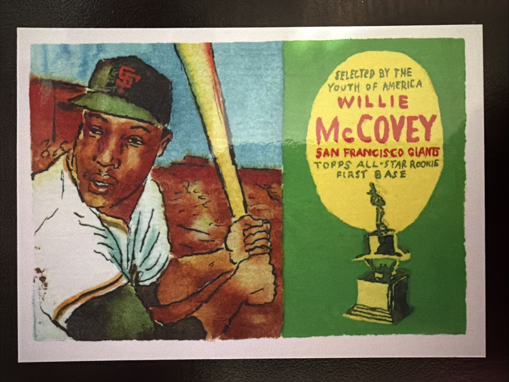 2025 Topps Shoebox Treasures #45 Willie McCovey San Francisco Giants