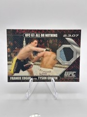 2009 Topps UFC Round 1 #DMEG Frankie Edgar / Tyson Griffin Debut Mat Relics