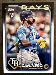 2024 Topps Update Series – Rookie Debut Junior Caminero #US223 (RC)