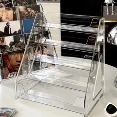Trading Card Display Stand, 5 Tier Vertical Holder for Baseball Basketball Sport