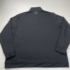 Adidas Wyoming Cowboys Black 1/4 Zip Pullover Light Jacket Men&rsquo;s Sz 2XL