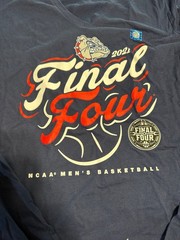 Gonzaga Bulldogs-Zag Up-2021 Final Four Mens Basketball-Women&rsquo;s LS Shirt-NWT