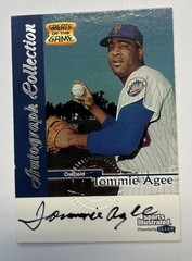 1999 Fleer Sports Illustrated Greats of the Game Tommie Agee Autograph #25