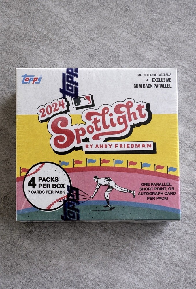 2024 Topps Spotlight Baseball By Andy Friedman Sealed Box – RARE/SOLD OUT