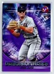 2025 Topps Pristine – Precisionaries Jace Jung (RC) Purple Refractor /99 Detroit