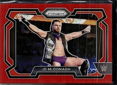 2024 Panini Prizm WWE #22 JD McDonagh Red Prizms #/299