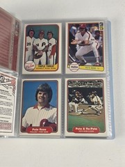 Lot of 100 PETE ROSE CARDS ~TOPPS OPEECHEE FLEER DONRUSS NRMT VTG & Team Cards