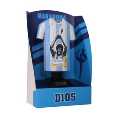 Maradona Metal Football Shirt Retro Argentina World Cup Legend Icon Alloy Shirt