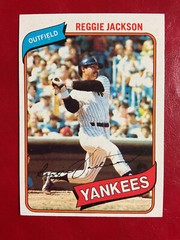 Reggie Jackson Topps Donruss & inserts more  » YOU PICK  » NY Yankees Athletics