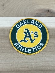 OAKLAND A&rsquo;S ATHLETICS LOT SET OF 2 IRON ON PATCHES 3”x3”