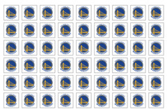 54 NBA Team Logo Stickers – Multiple Media Options (Matte/Gloss) – 0.75&Prime; Square