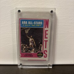 1974-75 Topps – Julius Erving #200 Name Misspelled as Irving on Back
