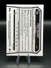 Ethan Holliday Rockies Bowman 1st Laser Refractor – 2026 Bowman Baseball