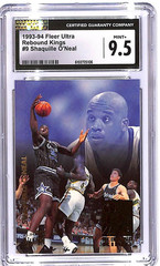 1993-94 Fleer Ultra Shaquille O&rsquo;Neal Rebound Kings #9 CGC 9.5 Magic