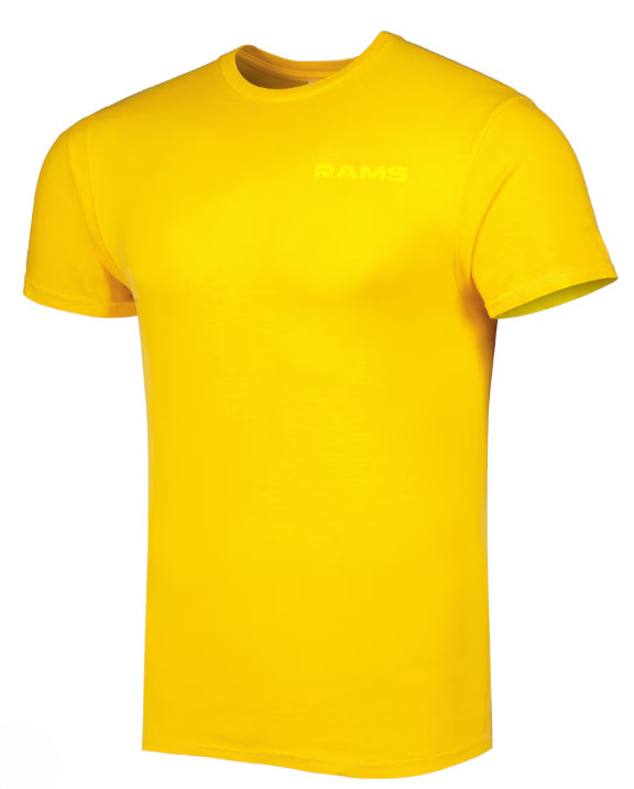 Los Angeles Rams &rsquo;47 Fast Track Tonal Highlight T-Shirt Men&rsquo;s Size 2XL
