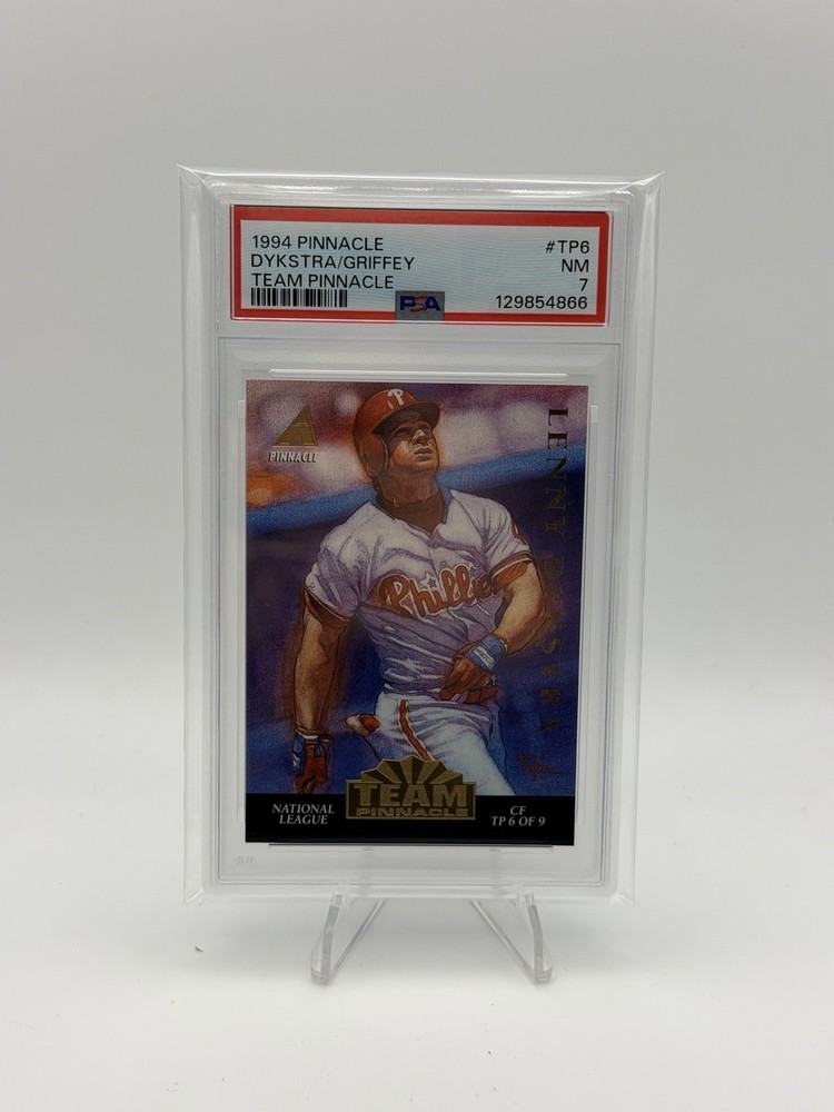 1994 PINNACLE TEAM PINNACLE #TP6 DYKSTRA/GRIFFEY PSA 7