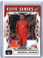 2025-26 Donruss Road to FIFA World Cup #1 Brennan Johnson Elite Series