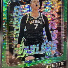 2024 Panini Prizm WNBA Alysha Clark Fearless Green Pulsar #d /25 SSP