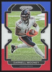 2021 Panini Prizm #157 Darnell Mooney Red White and Blue