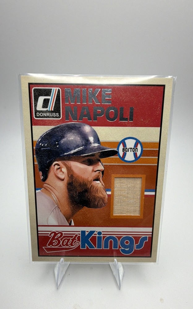 2014 Panini Donruss – Bat Kings Mike Napoli #34 (MEM)