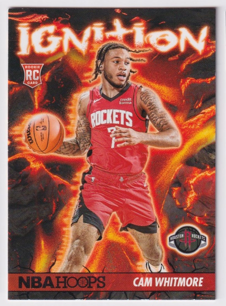 2023-24 NBA Hoops Ignition Cam Whitmore Rookie Houston Rockets #19