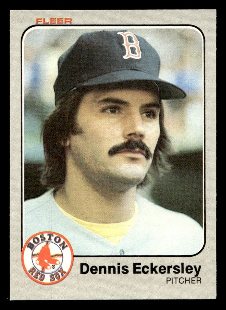 1983 Fleer #182 Dennis Eckersley