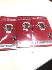 Lot Of 3 St. Louis Cardinals MLB Players Collection 2004 Pins