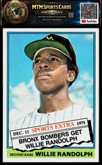 1976 Topps #592T Willie Randolph Traded
