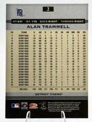 2005 Donruss Greats #2 Alan Trammell