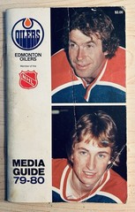 1979-80 NHL Edmonton Oilers Media Guide Wayne Gretzky – Rare
