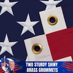 American Flag 3×5 Ft for Outside, Long Lasting, 36 inches x 60 inches, 3x5ft