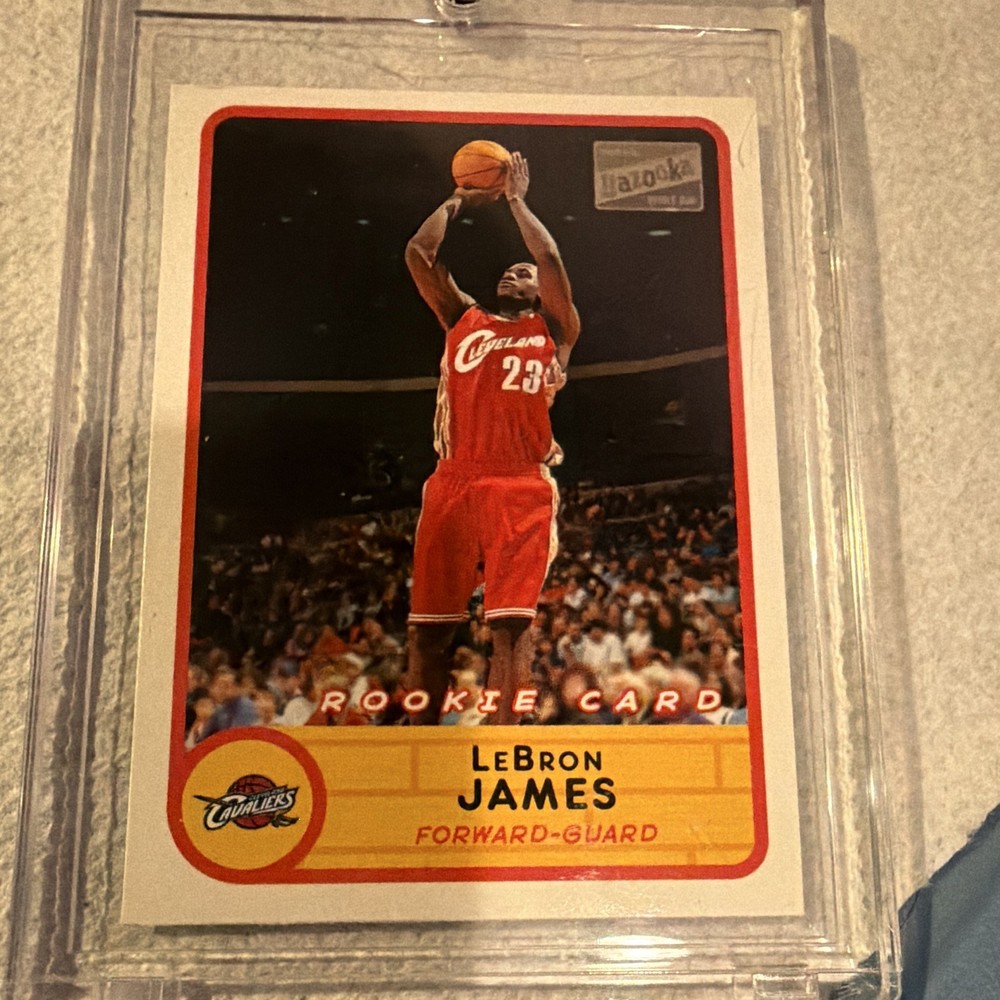 Topps 2003-04 Bazooka Rookie LeBron James #223 Cleveland Cavaliers mini