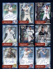 Topps Bunt Digital Iconic 135 Cards Lot